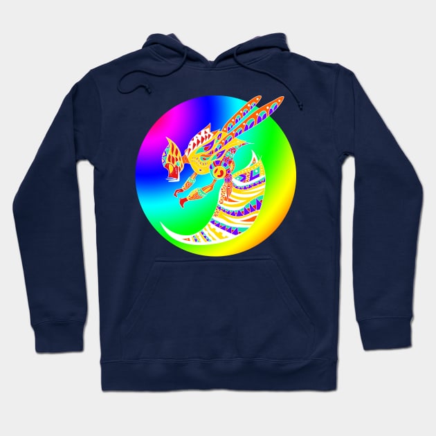 pridest pride bee in love is love art Hoodie by jorge_lebeau